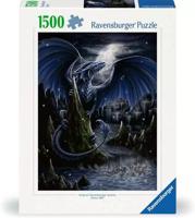 Ravensburger - Puzzel 1500 stukjes - De blauwe draak - Volwassenen en kinderen vanaf 14 jaar - Hoogwaardige puzzel 80x60cm -12000731 - thumbnail