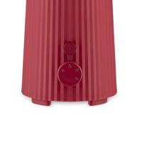 Alessi Plissé Melkopschuimer rood - thumbnail