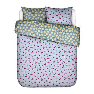 Essenza Covers & Co Zesty cherry Dekbedovertrek Ice blue 240x200/220