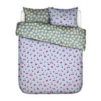 Essenza Covers & Co Zesty cherry Dekbedovertrek Ice blue 240x200/220 - thumbnail