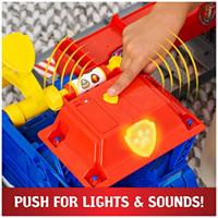 Paw Patrol Big Truck Pups Highway Rescue Hoofdkwartier + Licht en Geluid - thumbnail