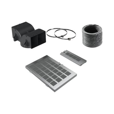 Neff Z51AIS0X0 recirculatie startset met flexibele buis, luchtrooster en koolstoffilter Neff Z51AIS0X0 recirculatie startset met flexibele buis, luchtrooster en koolstoffilter