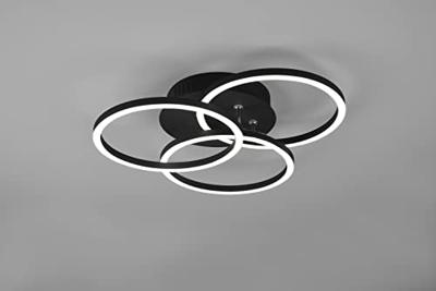 Trio PlafonnièreCircle 3-rings zwart - R62823132