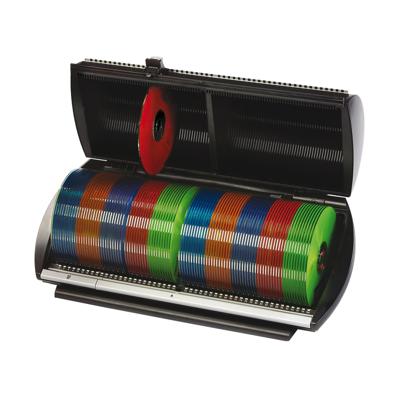 MediaRange BOX81 CD-doosje Opbergdoos 100 schijven Zwart