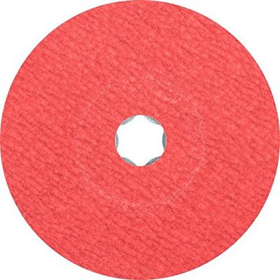 PFERD TOOLS 64193112 Combiclick keramische korrel fiberschijf Ø 125 mm Co-Cool 120 voor roestvrij staal Diameter 125 mm