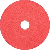 PFERD TOOLS 64193112 Combiclick keramische korrel fiberschijf Ø 125 mm Co-Cool 120 voor roestvrij staal Diameter 125 mm - thumbnail