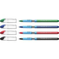 Schneider balpen Slider Basic, extra breed, geassorteerde kleuren, etui van 3 + 1 gratis - thumbnail