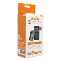 Jupio USB Brand Charger Kit voor Canon 7.2V-8.4V batterijen - thumbnail