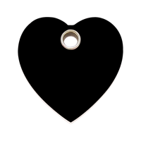 Heart I plastic dierenpenning large/groot 3,8 cm x 3,8 cm RedDingo - Reddingo - thumbnail