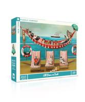 New York Puzzle Company Alle poten aan dek - 500 stukjes - thumbnail