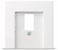 GIRA 0276 03 TAE-contactdoos Afdekking System 55, Standaard 55, E2, Event, Event Clear, Event Opaque, Esprit, ClassiX Zuiver wit 1 stuk(s) - thumbnail