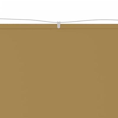 VidaXL Luifel verticaal 60x600 cm oxford stof beige