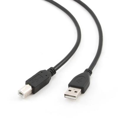 Gembird CCP-USB2-AMBM-1M USB-kabel USB 2.0 USB A USB B Zwart