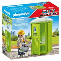 Playmobil 71435 City Action Mobiel Toilet - thumbnail
