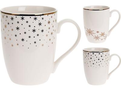 Beker new bone porselein 320ml kerst Nampook - Nampook