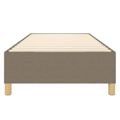 Boxspringframe stof taupe 100x200 cm Boxspringframe stof taupe 100x200 cm