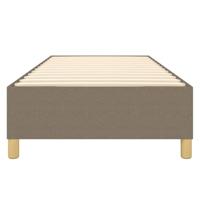 Boxspringframe stof taupe 100x200 cm - thumbnail