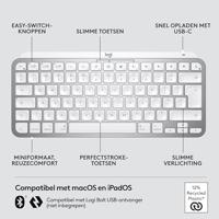 Logitech MX Keys Mini Mac toetsenbord Draadloos Wit - thumbnail