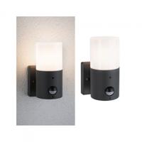 Paulmann Outd 230V Wandl Tubs PIR grau 94648 Buitenlamp met bewegingsmelder (wand) E27 - thumbnail
