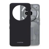 Mobilize Rubber Gelly Case Nothing Phone (3a) Pro Matt Black - thumbnail