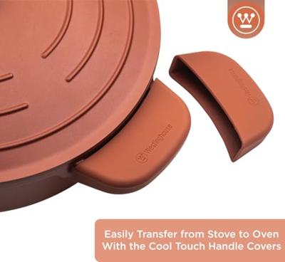 Westinghouse Performance Series Hapjespan Inductie - 32cm Sauteerpan - Oven Geschikt - Rood Westinghouse Performance Series Hapjespan Inductie - 32cm Sauteerpan - Oven Geschikt - Rood