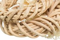 TRIXIE LUFFARING MET ROTAN-EN MAÏSBLAD RING NATUREL 13X13 CM - thumbnail