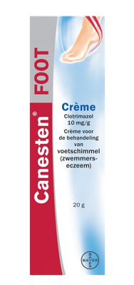 Canesten Foot Crème bij Voetschimmel