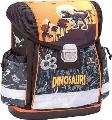 Belmil schooltas Dino jongens 32 x 19 x 36 cm oranje/zwart Belmil schooltas Dino jongens 32 x 19 x 36 cm oranje/zwart