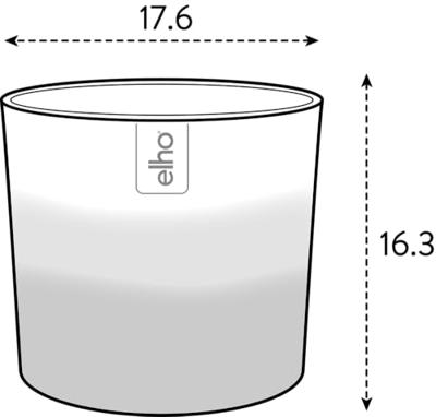 Elho colour gradient round 18 bamboe groen