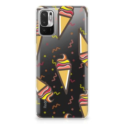 Xiaomi Redmi Note 10/10T 5G | Poco M3 Pro | Siliconen Case | Icecream