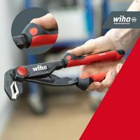 Wiha Waterpomptang Industrial met drukknop | 300mm/12" | Blisterverpakking - 36988 - 36988 - thumbnail