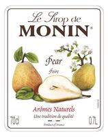 Monin siroop peer (700 ml) - thumbnail