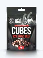 JOHN DOG Soft Bites Cubes Beef 95% - Hondensnack - 120g - thumbnail