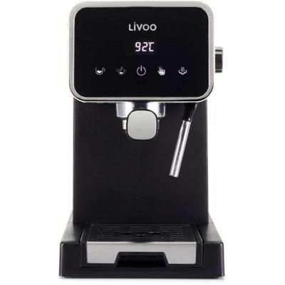 Espressomachine - LIVOO - DOD218N - 1100 W - 20 bar - Zwart