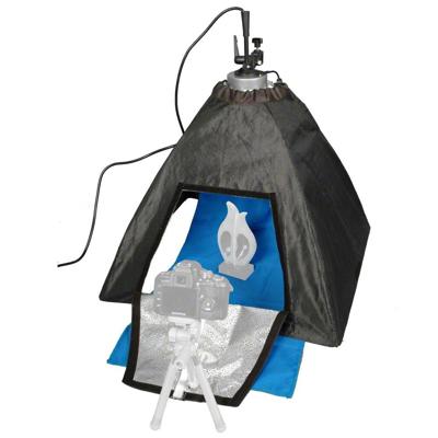 Walimex 3in1 Daylight mit Softbox + Lichtzelt Fotolamp 28 W