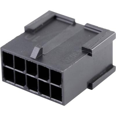 Molex 430201001 Female behuizing (kabel) Totaal aantal polen: 10 Rastermaat: 3 mm Inhoud: 1 stuk(s) Bag Molex 430201001 Female behuizing (kabel) Totaal aantal polen: 10 Rastermaat: 3 mm Inhoud: 1 stuk(s) Bag
