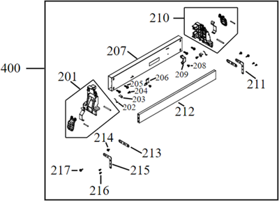 DeWalt Accessoires N878752 GELEIDING SA | Parallelgeleider | Dwe7485 - N878752