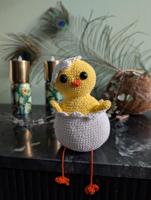 Haakpatroon byClaire Kuikentje uit het ei - thumbnail