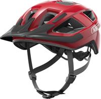 Abus helm aduro 3.0 led blaze red m 52-58cm - thumbnail