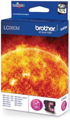 Brother Inktcartridge lc980m magenta Brother Inktcartridge lc980m magenta