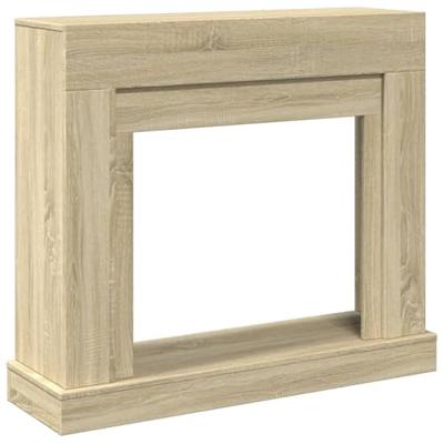 Haardombouw 100x30x87,5 cm bewerkt hout sonoma eikenkleurig
