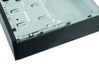 Chieftec CS-12B-300 Mini-tower PC-behuizing Zwart - thumbnail