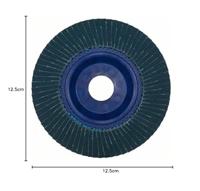Bosch Accessories 2608607368 X551 Lamellenschijf Diameter 125 mm Boordiameter 22.33 mm Staal 1 stuk(s) - thumbnail