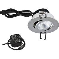 EVN PC650N91102 EVN Lichttechnik LED-inbouwlamp LED LED vast ingebouwd 8.4 W Chroom - thumbnail