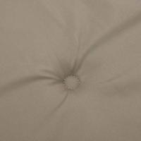 Tuinbankkussen 180x50x4 cm taupe - thumbnail