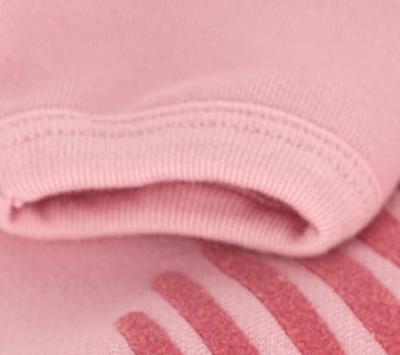 PETIT BATEAU katoenen baby sweat rozen