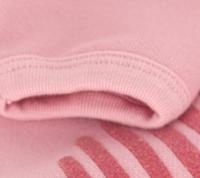 PETIT BATEAU katoenen baby sweat rozen - thumbnail