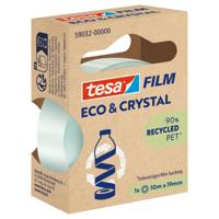 Plakband tesa eco crystal 59032 19mmx10m tr | 10 stuks - thumbnail