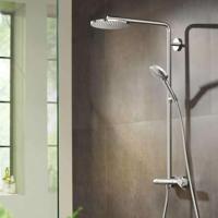 Hansgrohe Doucheset Raindance Select S 240 1jet PowderRain Met Thermostaat Chroom - thumbnail