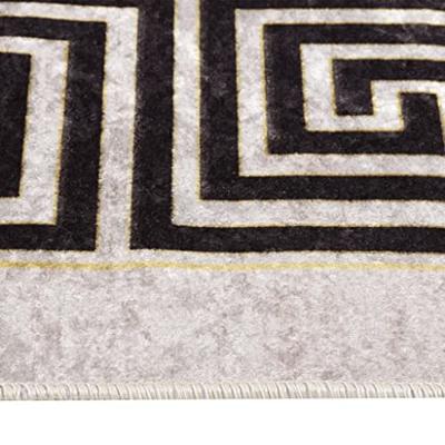Vloerkleed wasbaar anti-slip 80x150 cm lichtbeige Vloerkleed wasbaar anti-slip 80x150 cm lichtbeige